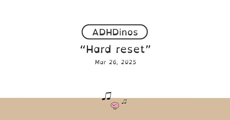 Hard reset
