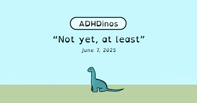 Not yet, at least