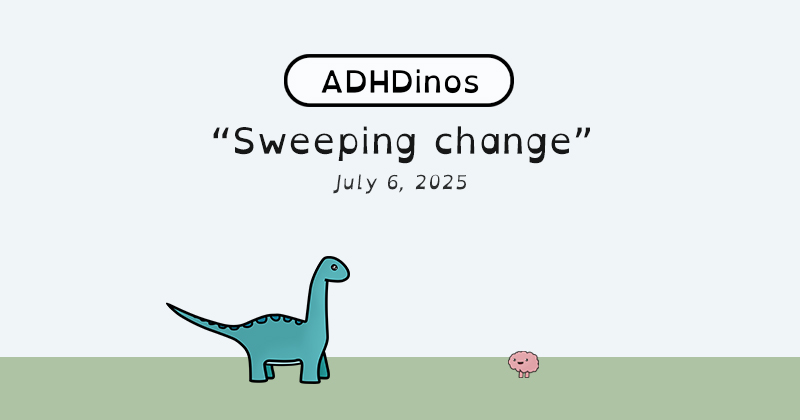 Sweeping change