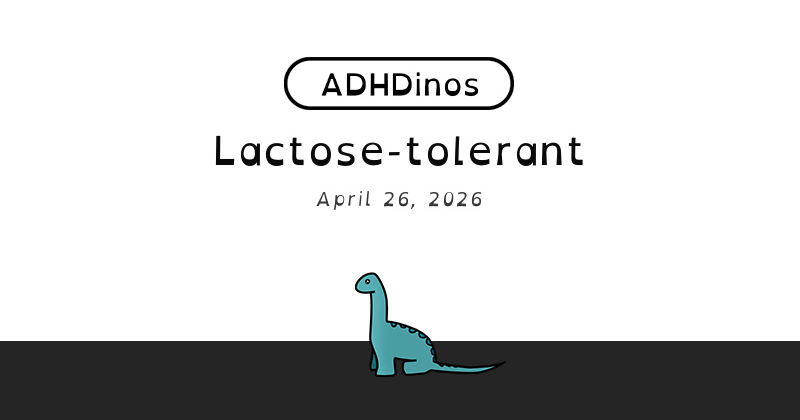 Lactose-tolerant
