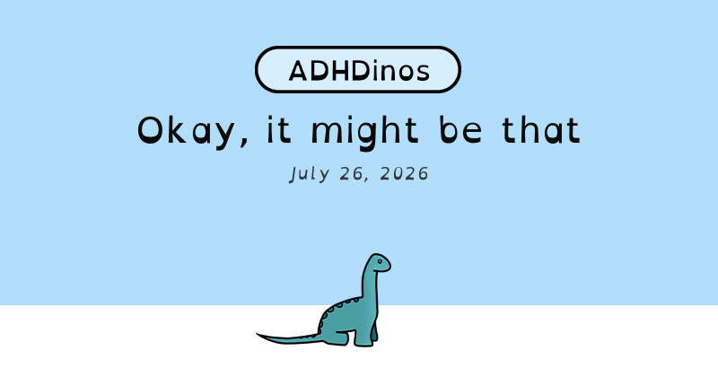 Okay, it might be that
