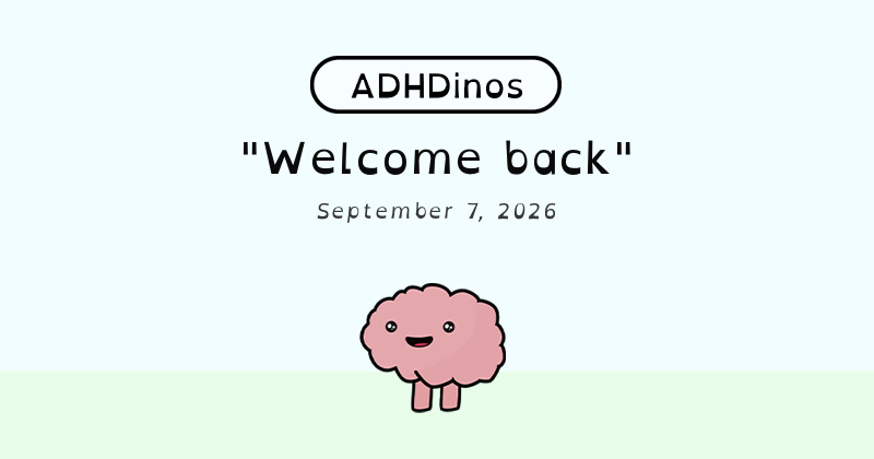 Welcome back