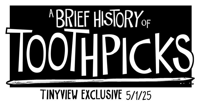 A Brief History of Toothpicks