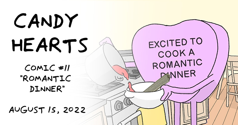 Comic #11 "Romantic Dinner"