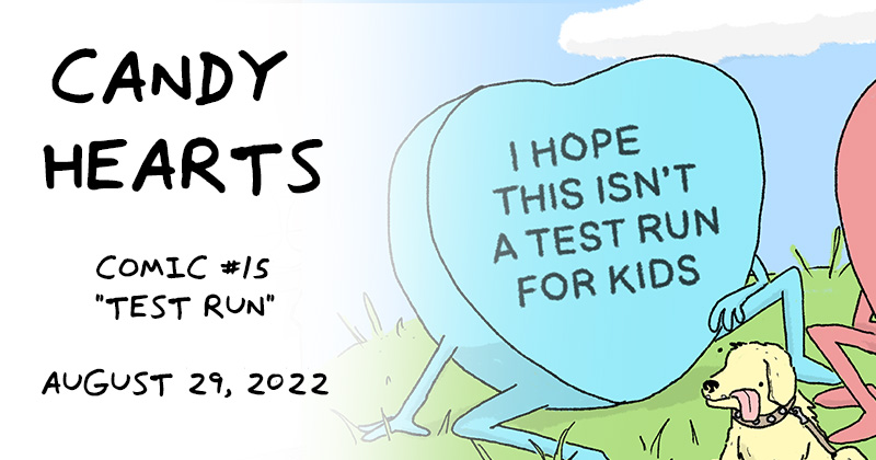 Comic #15 "Test Run"