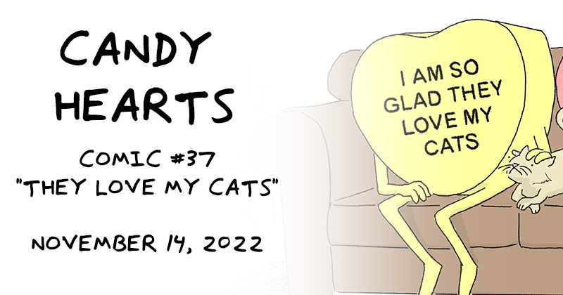 Comic #37 "They Love My Cats"