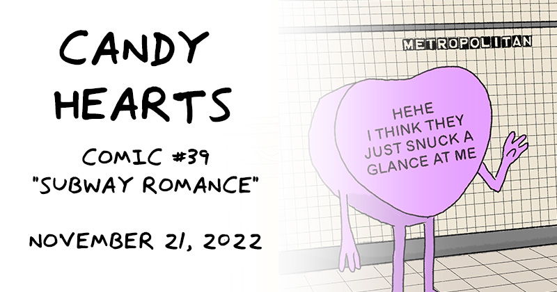 Comic #39 "Subway Romance"