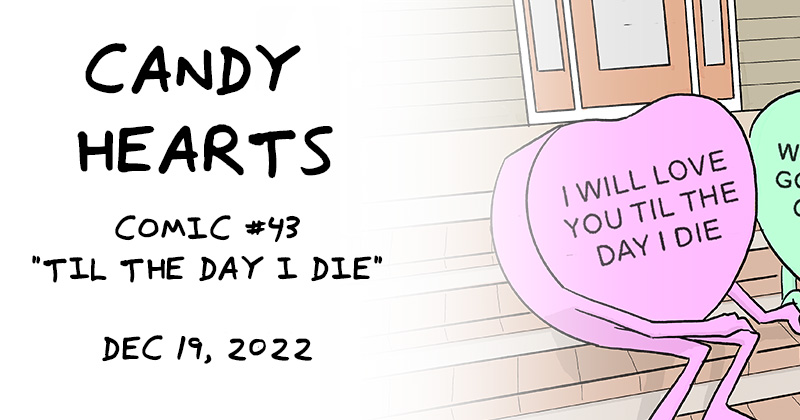 Comic #43 "Til The Day I Die"