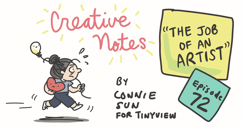 Episode 72 - The Job of an Artist