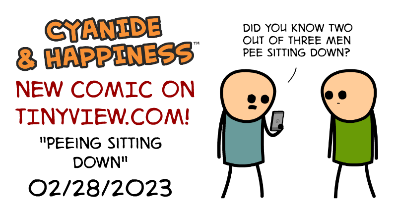 Peeing Sitting Down