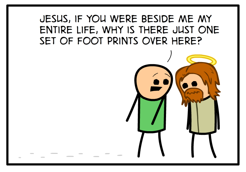 https://cdn.tinyview.com/cyanide-and-happiness/2023/08/19/jesus-s-footprints/Footprints-Panel-1.png