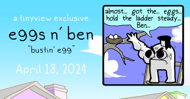 bustin' eggs