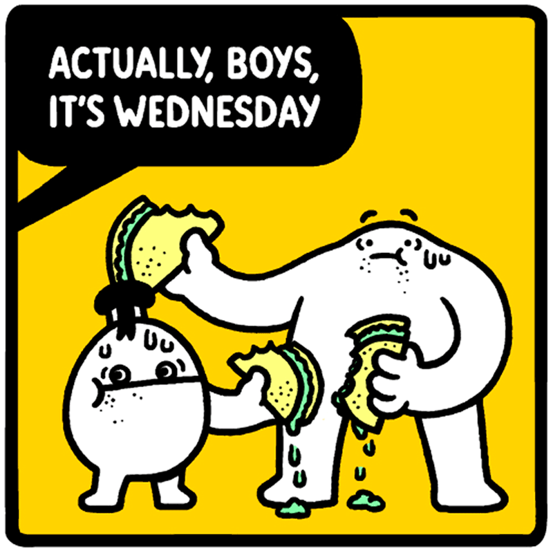https://cdn.tinyview.com/eggs-n-ben/2024/07/22/taco-tuesday/c_0052_Neighborhood-Land-Taco-Tuesday-Comic.png