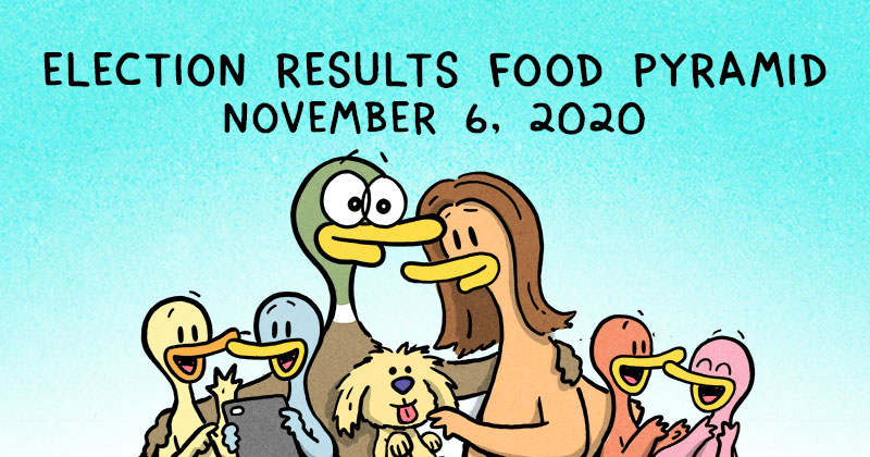 Election Results Food Pyramid