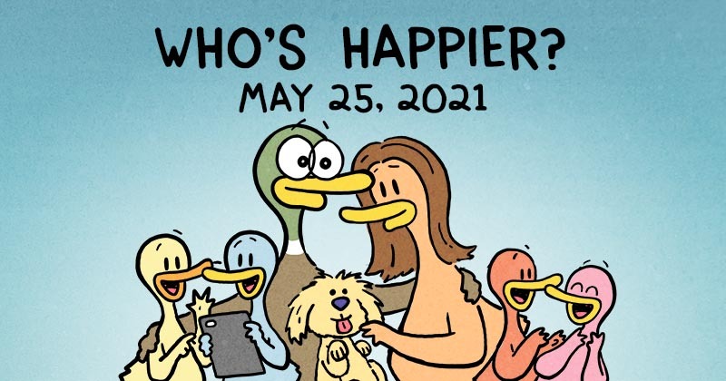 Who's Happier?