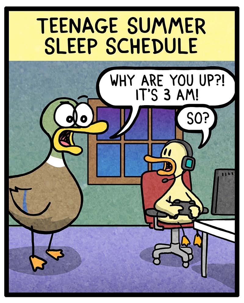 https://cdn.tinyview.com/fowl-language/2022/07/20/teenage-sleep-schedule/teenage-sleep-schedule-1.jpg