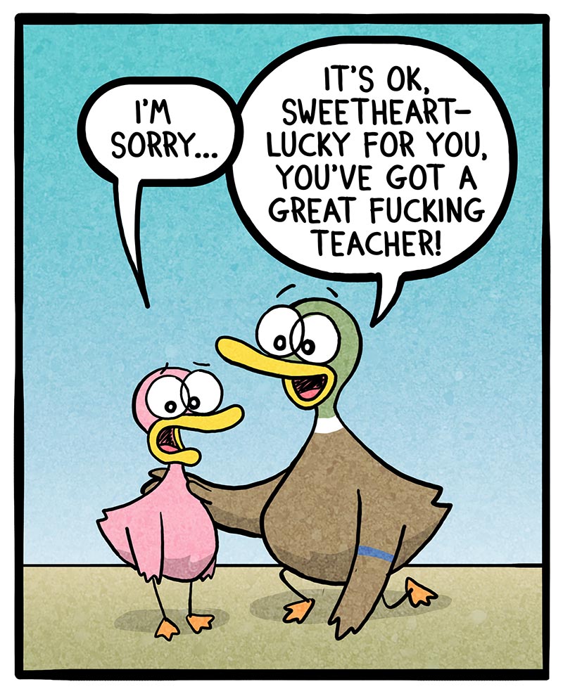 https://cdn.tinyview.com/fowl-language/2023/03/22/teach-them-well/Teach-them-well-4.jpg