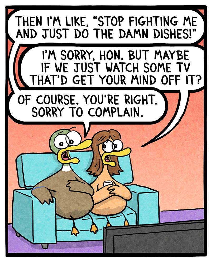 https://cdn.tinyview.com/fowl-language/2023/04/17/sorry-to-complain/Sorry-to-complain-1.jpg