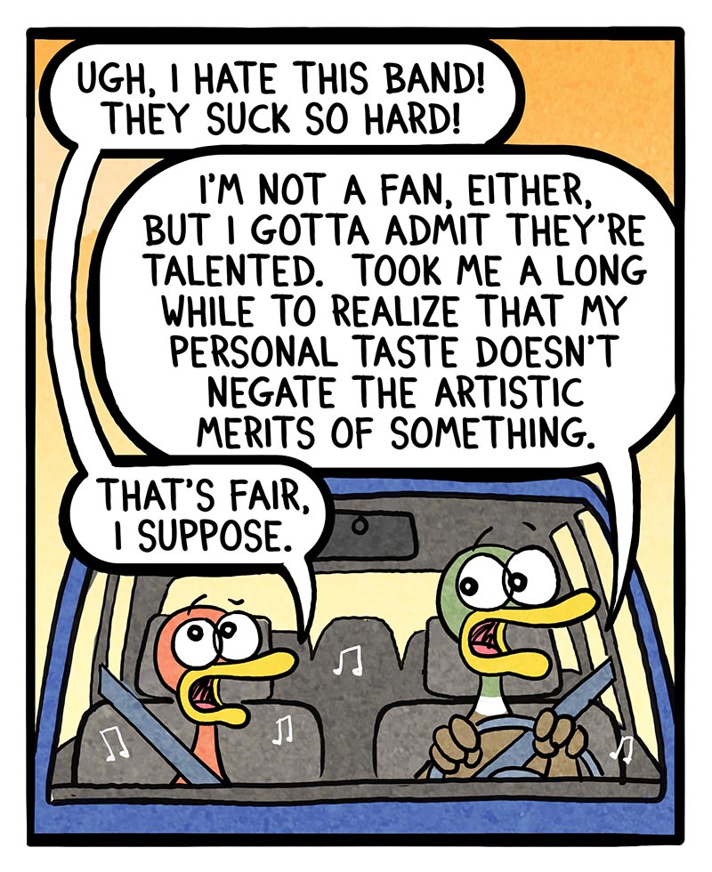 https://cdn.tinyview.com/fowl-language/2023/08/14/taste-vs-talent/Taste-vs-talent-1.jpg