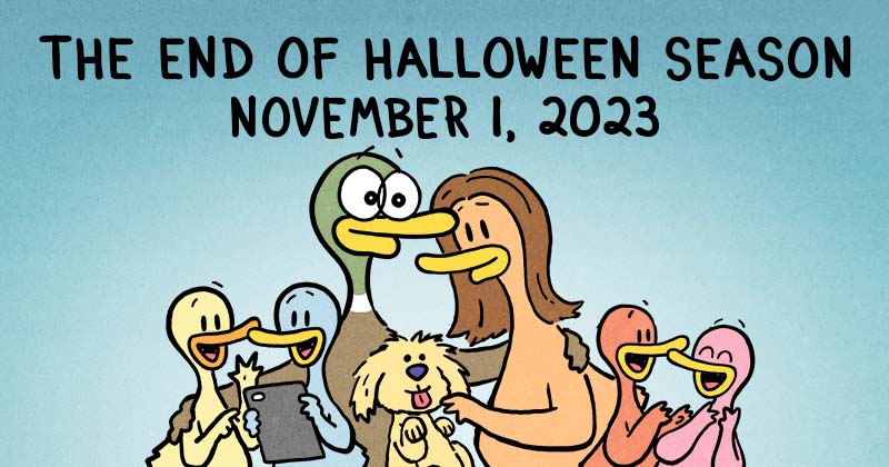 The End of Halloween Season