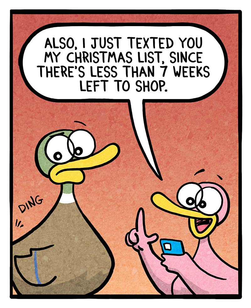 https://cdn.tinyview.com/fowl-language/2023/11/20/plenty-of-time/Plenty-of-time-2.jpg