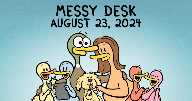 Messy Desk