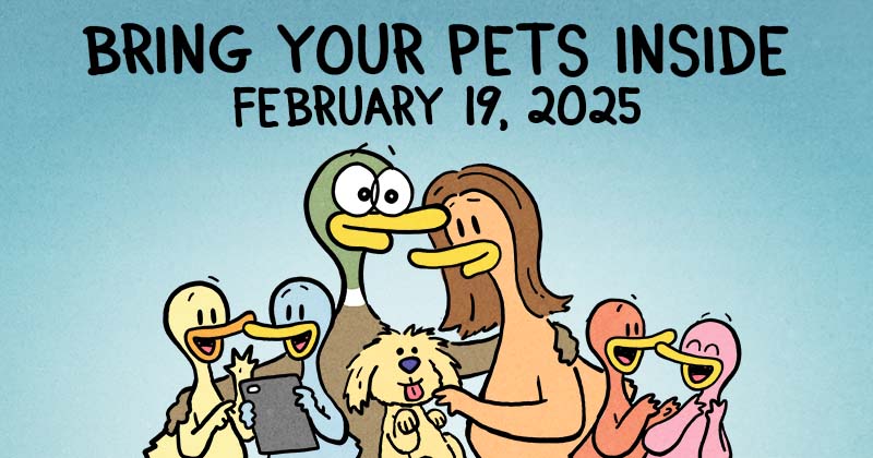 Bring Your Pets Inside