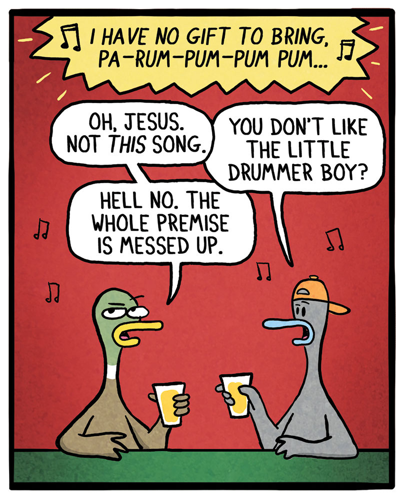 https://cdn.tinyview.com/fowl-language/best-of-christmas/little-drummer-boy/little-drummer-boy-1.jpg