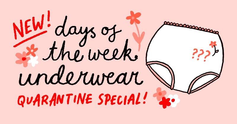 Days of the Week Underwear