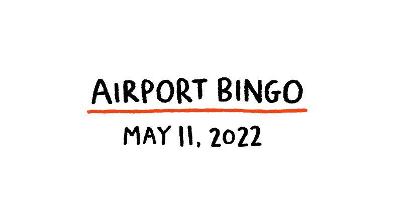 Airport Bingo