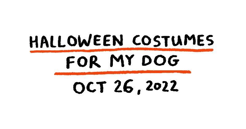 Halloween Costumes for My Dog