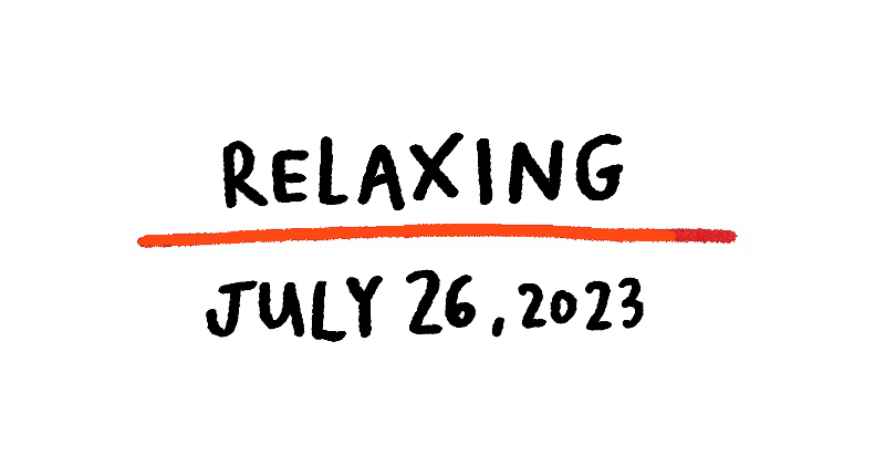 Relaxing