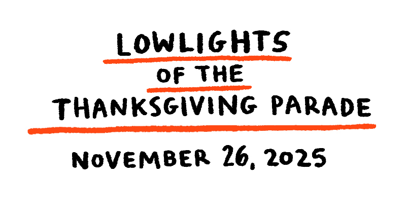 Lowlights of the Thanksgiving Parade