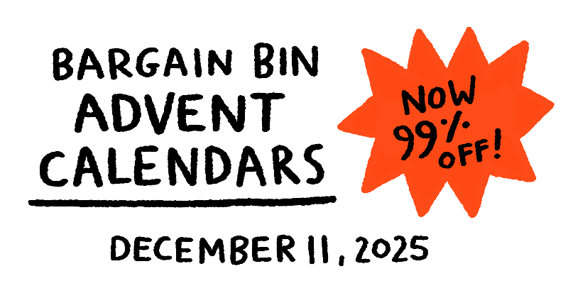 Bargain Bin Advents Calendars