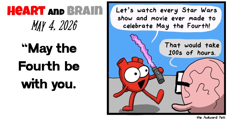 May the Fourth be with you