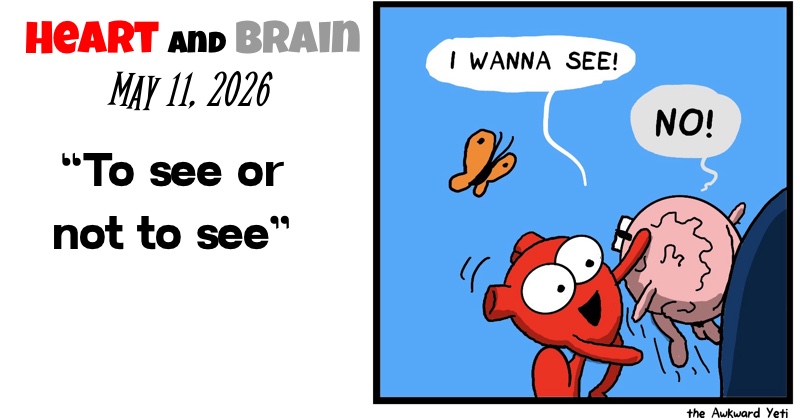 To see or not to see