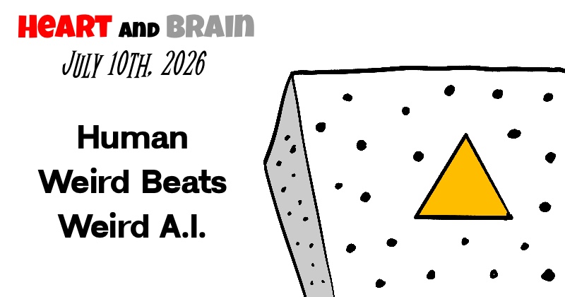Human Weird Beats Weird A.I.