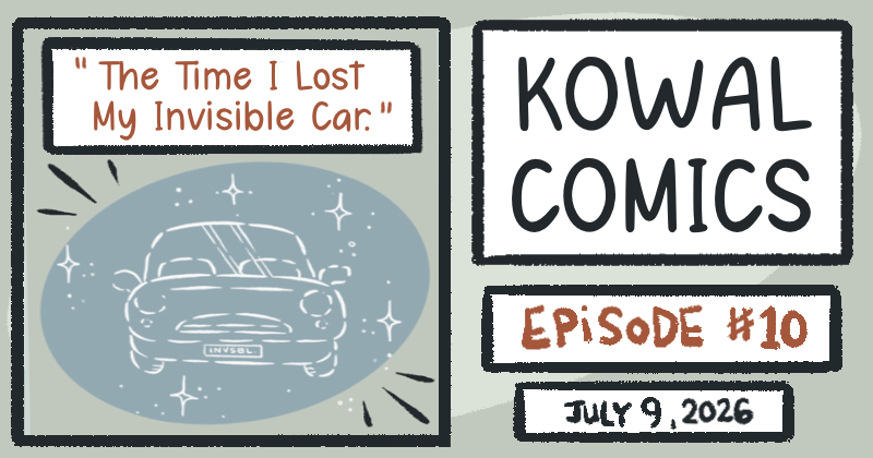The Time I Lost My Invisible Car.