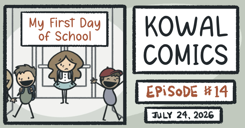 My First Day of School 