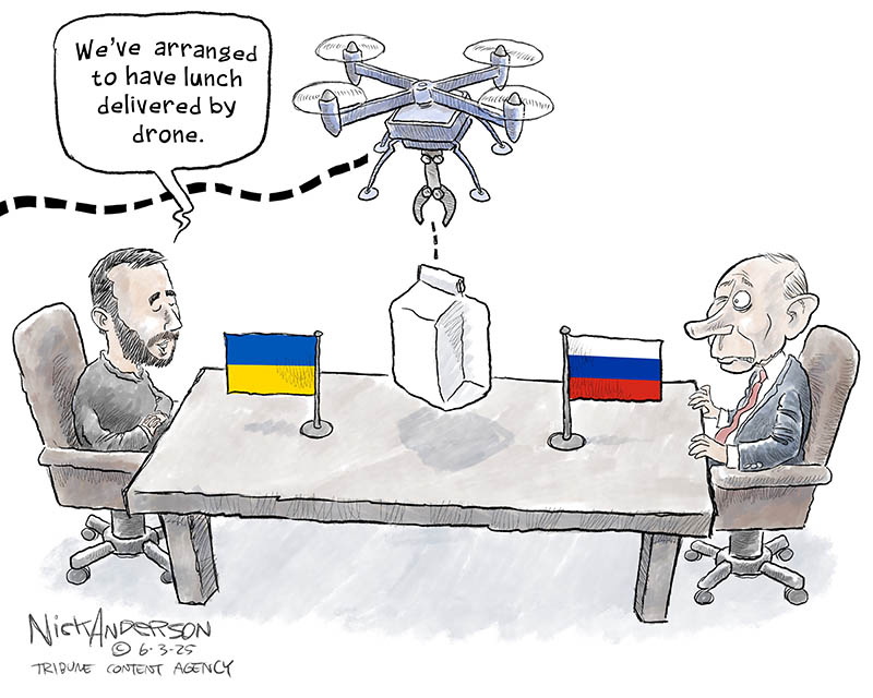 https://cdn.tinyview.com/nick-anderson/2025/06/03/peace-talks/060325.Lunch-By-Drone-Putin-Zelensky-copy.jpg
