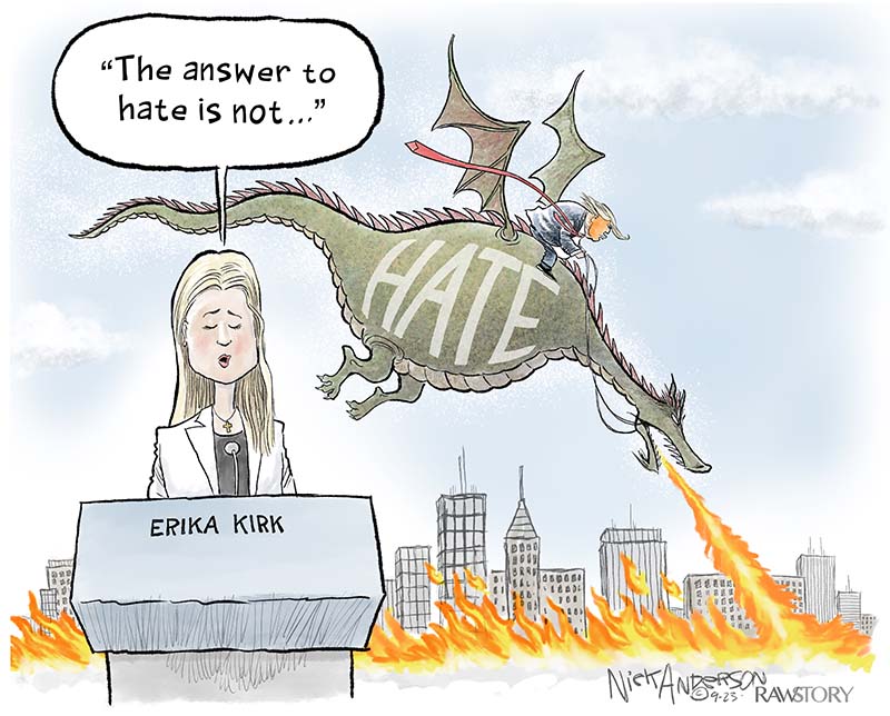 https://cdn.tinyview.com/nick-anderson/2025/09/22/haters-gonna-hate/092225.Erika_Kirk_Trump_Hate_Dragon-copy-2.jpg