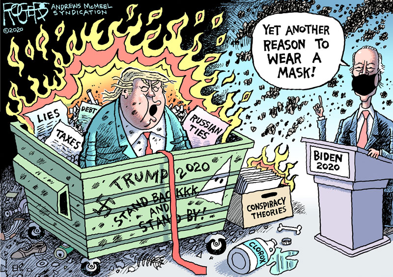 https://cdn.tinyview.com/rob-rogers/2020/2020-10-01-dumpster-debate/20201001_Dumpster_Debate.jpg