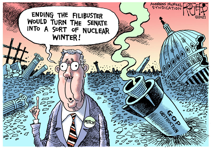 https://cdn.tinyview.com/rob-rogers/2021/2021-03-24-filibuster-mitch/20210324_Filibuster_Mitch.jpg