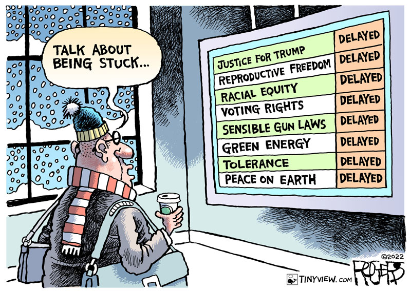 https://cdn.tinyview.com/rob-rogers/2022/12/28/tragic-delays/20221228_Tragic_Delays.jpg