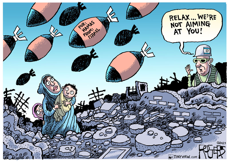 https://cdn.tinyview.com/rob-rogers/2023/10/31/bombing-gaza/20231031_Bombing_Gaza.jpg