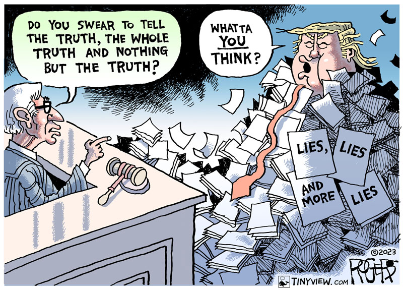 https://cdn.tinyview.com/rob-rogers/2023/11/09/testifying-trump/20231109_Testifying_Trump.jpg