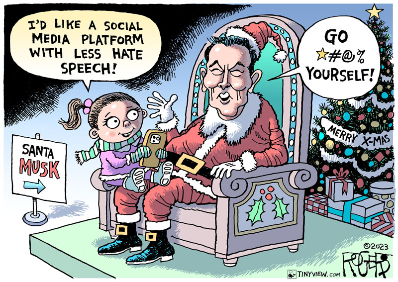 https://cdn.tinyview.com/rob-rogers/2023/12/07/santa-musk/20231207_Santa_Musk.jpg