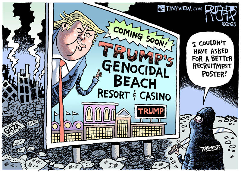 https://cdn.tinyview.com/rob-rogers/2025/02/07/trump-resort/20250207_Trump_Resort.jpg