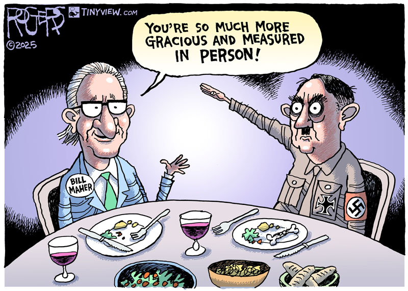 https://cdn.tinyview.com/rob-rogers/2025/04/15/dinner-with-a-dictator/20250415_Dinner_With_a_Dictator.jpg