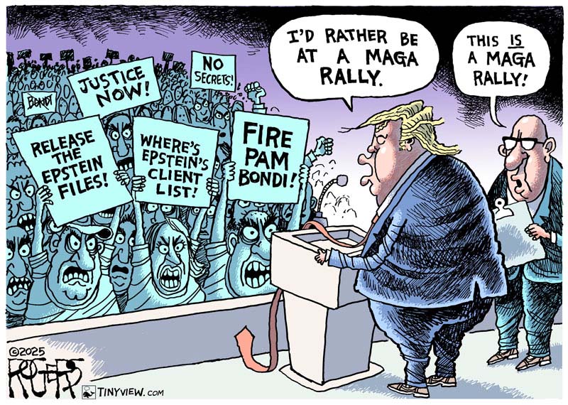 https://cdn.tinyview.com/rob-rogers/2025/07/10/maga-rally/20250710_MAGA_Rally.jpg